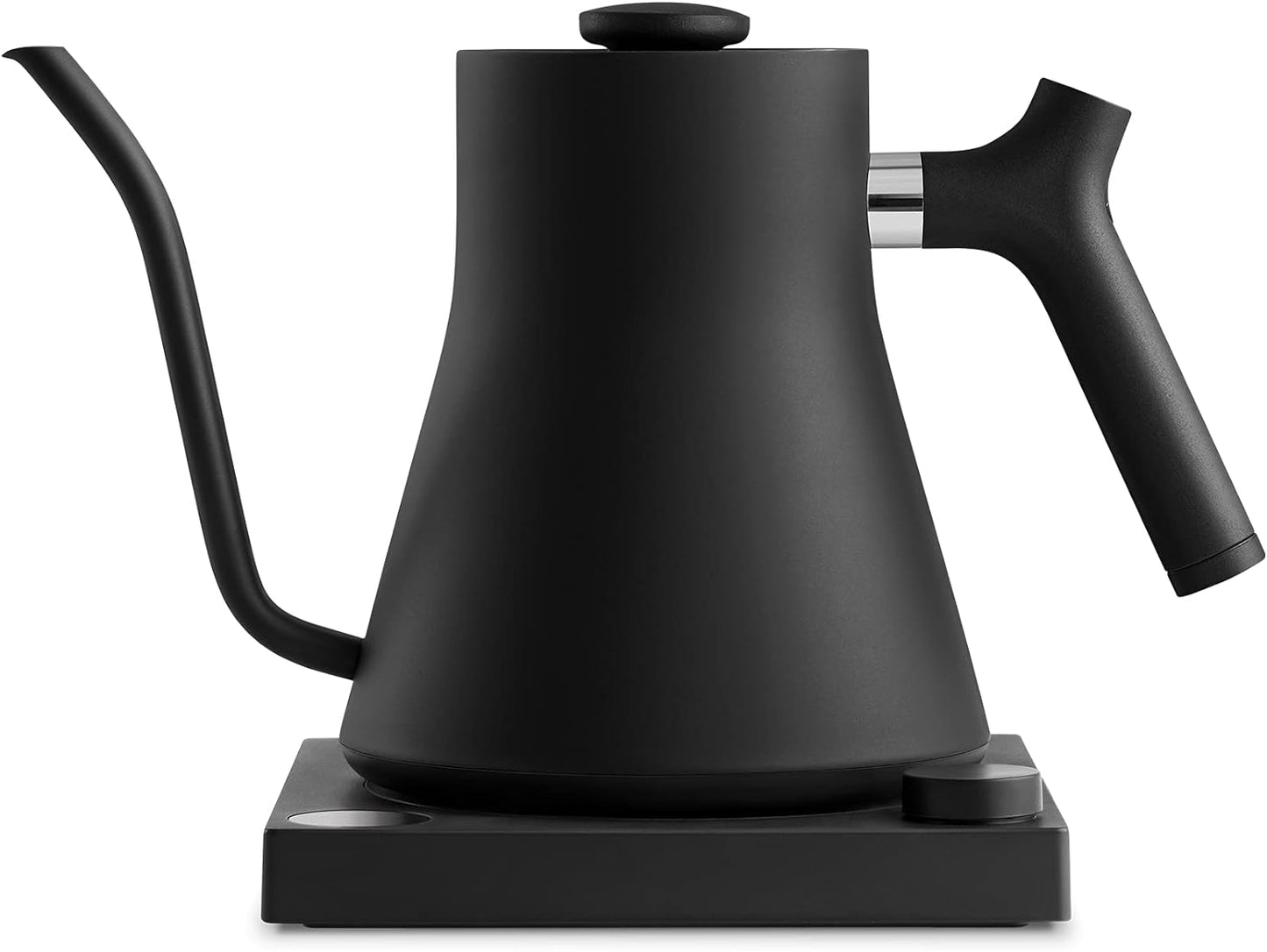 Stagg EKG Electric Gooseneck Kettle - Pour-Over Coffee and Tea Kettle - Stainless Steel Kettle Water Boiler - Quick Heating Electric Kettles for Boiling Water - Matte Black