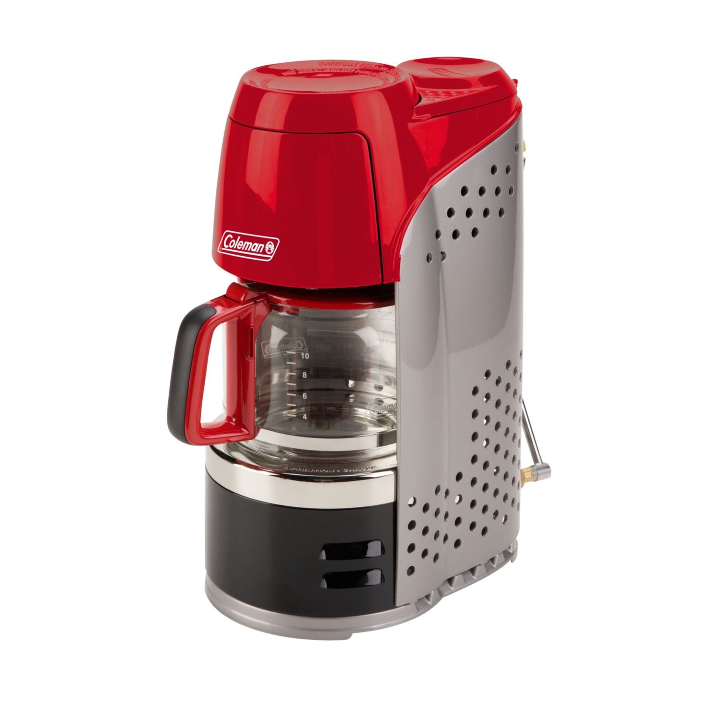 Quikpot Portable Propane Coffee Maker, Red