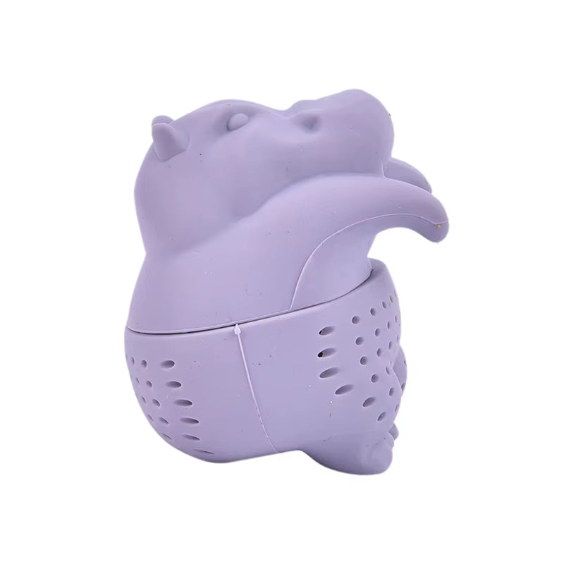 Tea Infuser Food Silicone Grade Alpaca Shape Tea Infuser Strainers Creative Filter Loose Silicone Diffuser Reusable Infuser