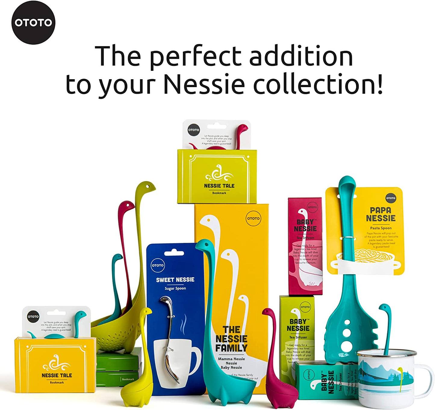 Baby Nessie Tee-Ei Violett, Silicone, One Size