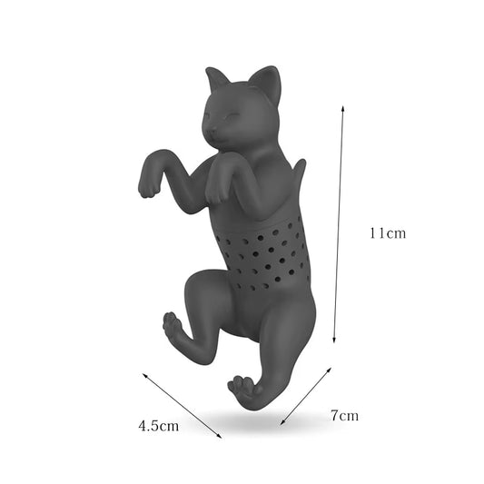 Tea Infuser Food Silicone Grade Alpaca Shape Tea Infuser Strainers Creative Filter Loose Silicone Diffuser Reusable Infuser