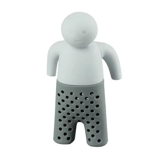 New Mr. Tea Man Model Tea Infuser Food Grade Silicone Tea Infuser Tea Leak Tea Filter Tea Bag