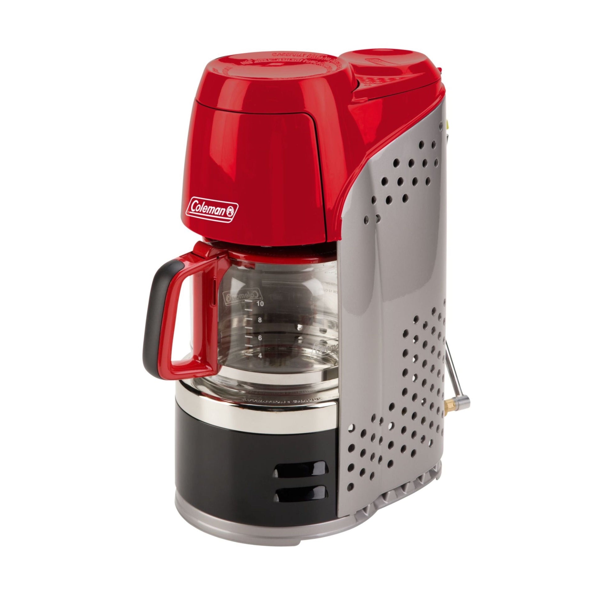 Quikpot Portable Propane Coffee Maker, Red