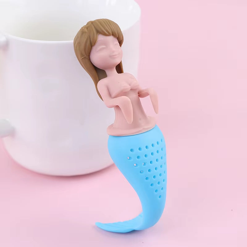 Tea Infuser Food Silicone Grade Alpaca Shape Tea Infuser Strainers Creative Filter Loose Silicone Diffuser Reusable Infuser