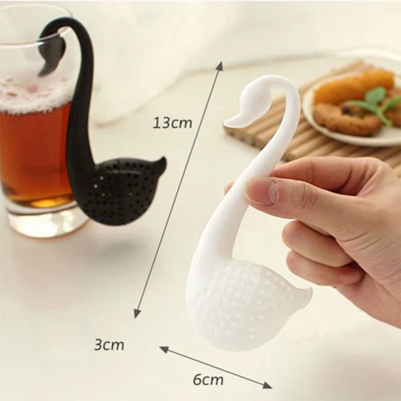 Tea Infuser Food Silicone Grade Alpaca Shape Tea Infuser Strainers Creative Filter Loose Silicone Diffuser Reusable Infuser