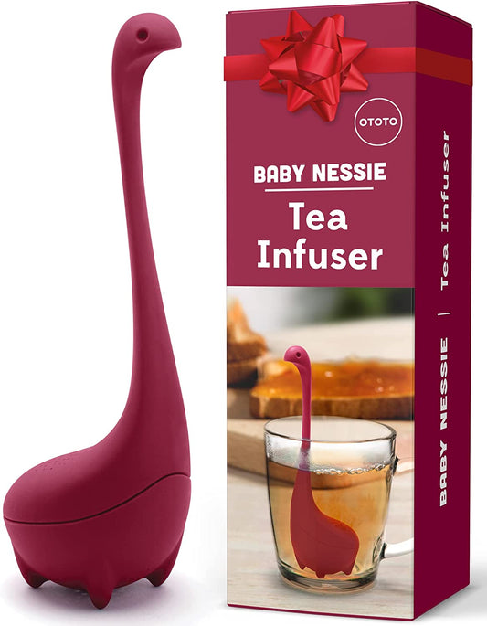 Baby Nessie Tee-Ei Violett, Silicone, One Size